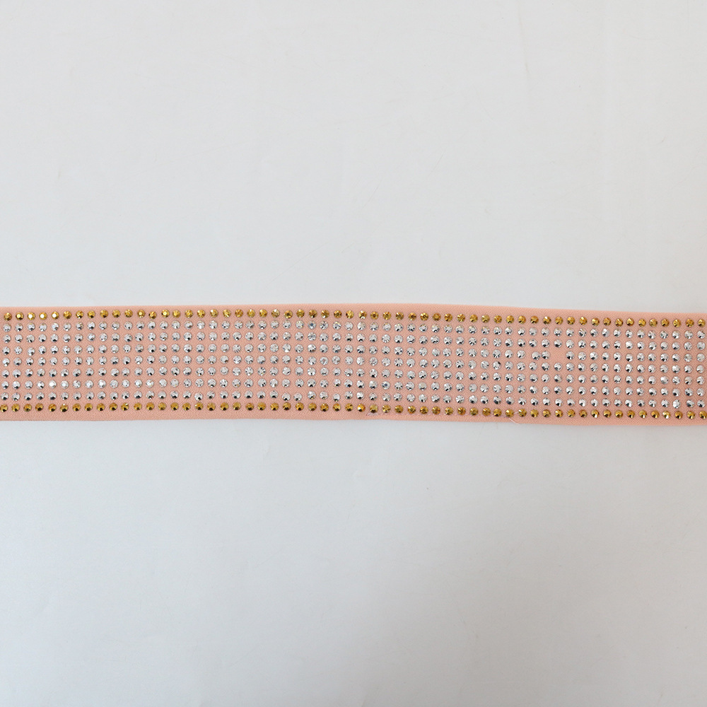 XQY500090 Foreign trade Arab robe, Middle East kaftan fashion Hot diamond belted chiffon dress pic 61