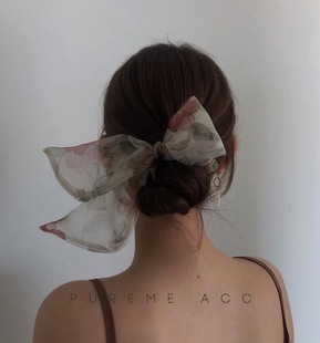 韩国东大门气质褶皱宽边纯色发箍发卡时尚复古压发韩版头箍发饰女详情15