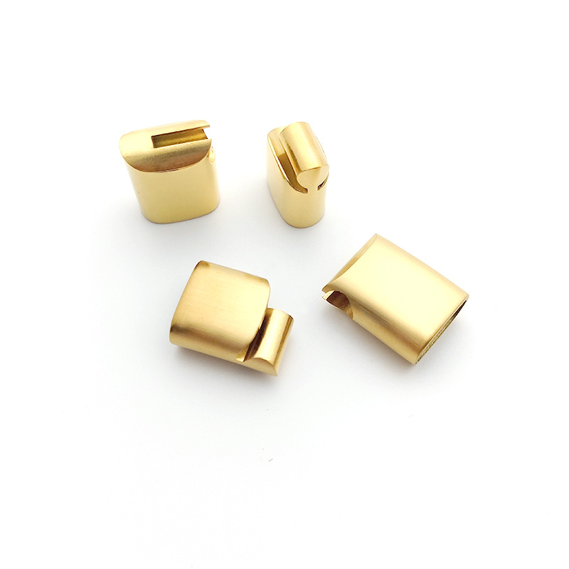 Available 316 stainless steel bracelet, magnetic buckle, leather rope connection buckle, DIY side bracelet buckle, handcrafted jewelry accessories pic 8