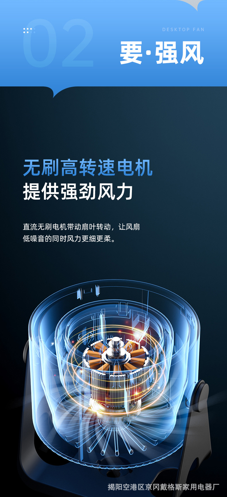 2025跨境usb桌面新款风扇小型便携迷你家用厨房宿舍无叶小风扇详情13
