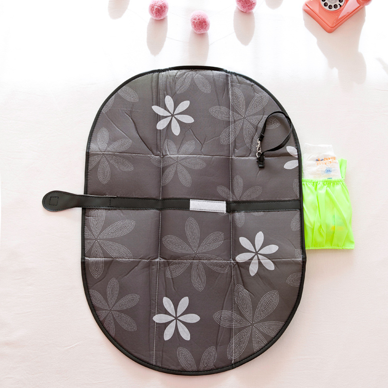 Baby diaper pad, portable pad for both boys and girls, foldable waterproof urine separator pad for protection pic 15