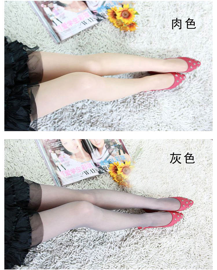 Verano ultra delgado transparente rasgable a mano nylon cristal negro carne mujer pantimedias trabajo desechable sexo calcetines pic 4