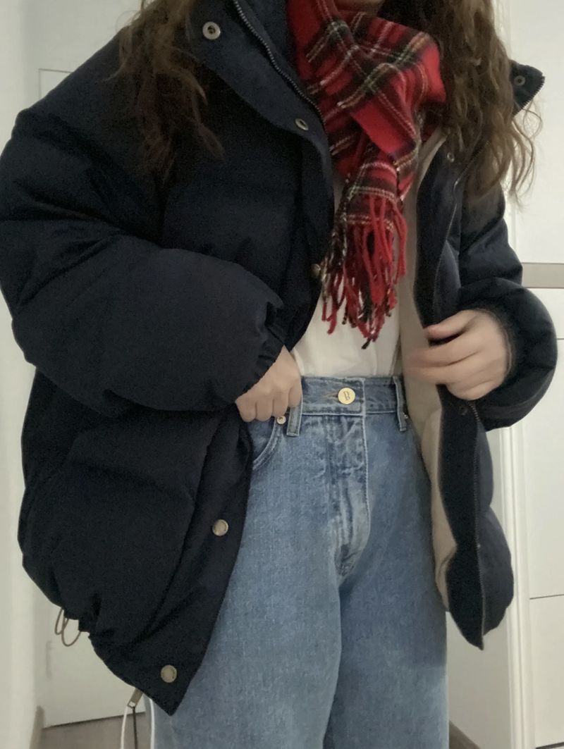 2022 Winter new style of Korean Dongdaemun th*bar*net stand-up collar 90 white duck down down jacket for women in stock pic 27