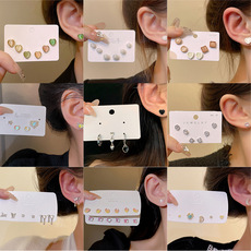 S925 Silver Needle retro pearl earrings for women, Korean ins style, high-end, niche and elegant stud earrings wholesale pic 9