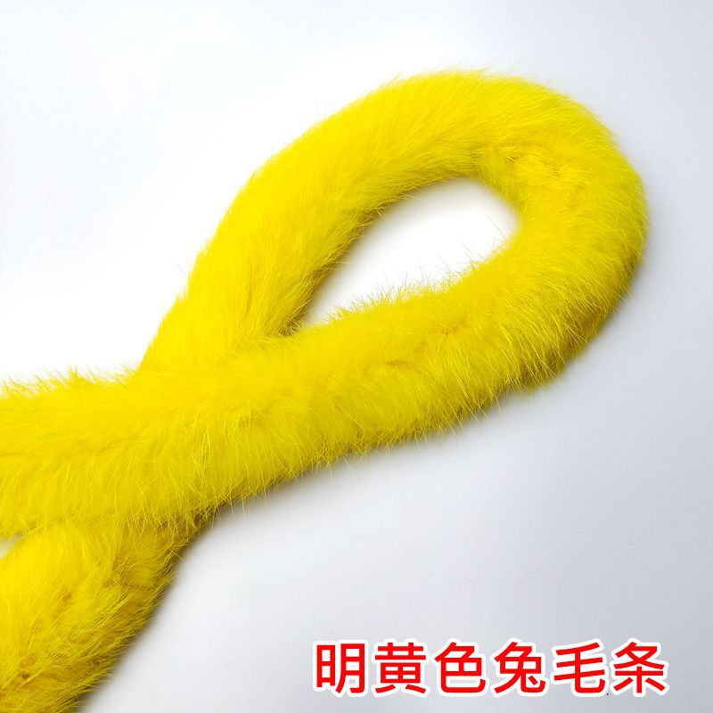 Wholesale of rabbit fur, wool strips, wool edge strips, sandwich strips, lace, winter fur, wool edge Hanfu, capes and other fur clothing accessories pic 32