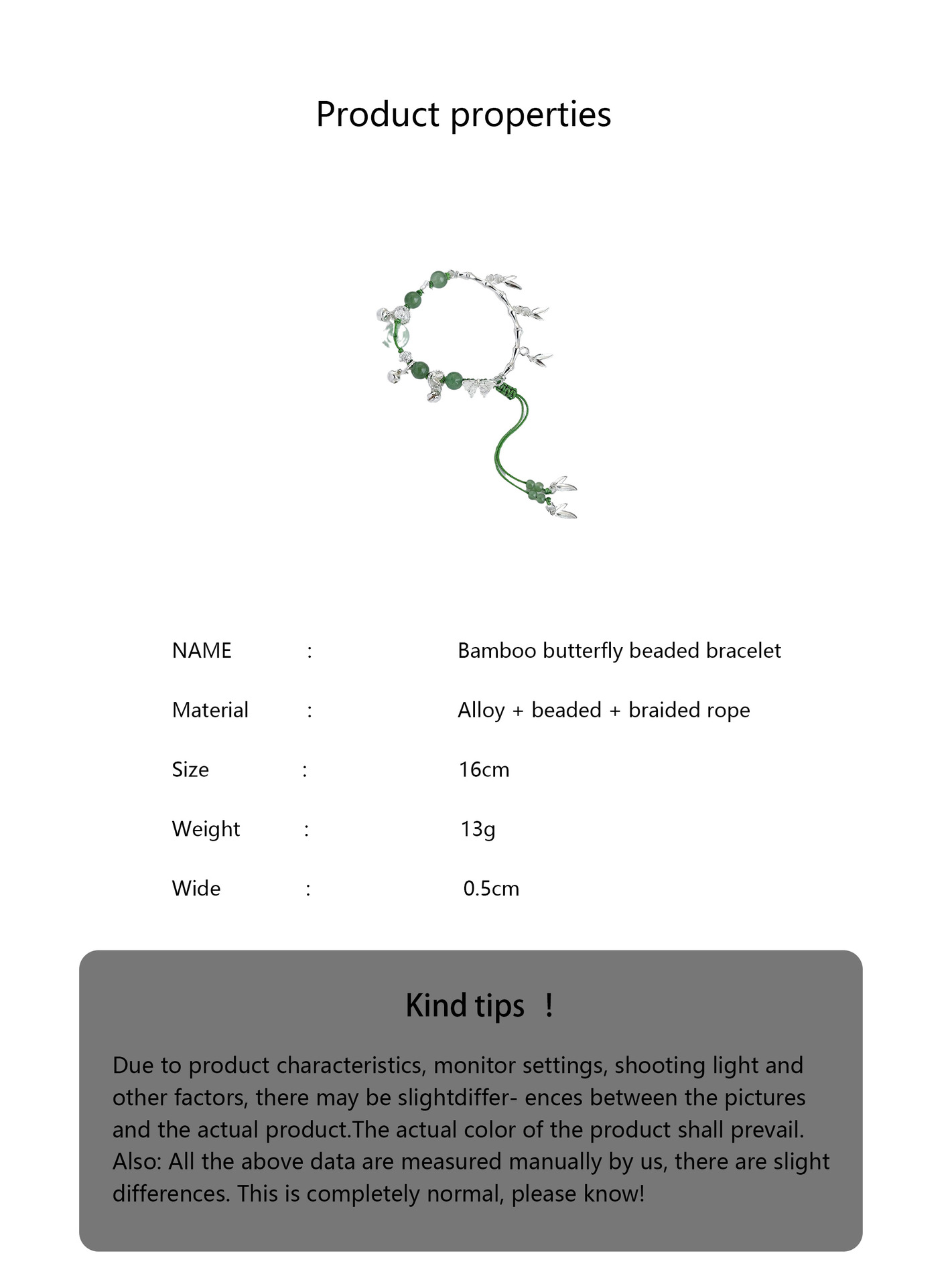 New Chinese-style bamboo joint butterfly bracelet for girls, ancient style, high appearance level, student party bracelet, light luxury, niche and exquisite jewelry pic 4