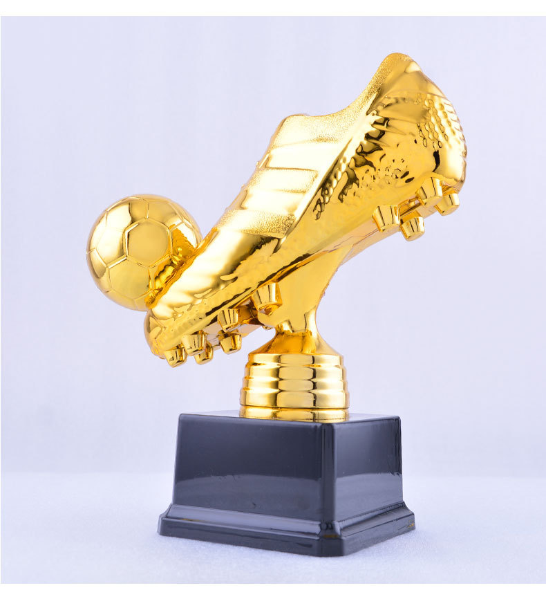 塑料足球奖杯世界杯金靴奖学校培训足球比赛创意纪念奖杯可印logo详情10