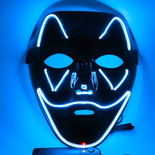 Illuminated Glasses, LED rice nails, voice-controlled bar party gifts, music night club atmosphere supplies, Neon Glasses pic 7