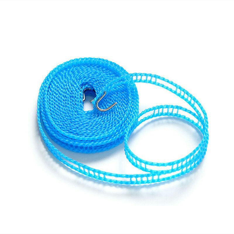New extended hooked clothes drying rope, 3-meter hooked windproof clothes drying rope, casual hanging and drying rope, outdoor nylon rope pic 6