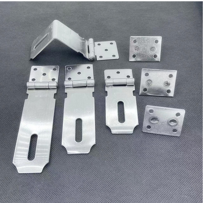 批发不锈钢锁扣 木门房门90度2厘防盗挂锁加厚锁牌搭扣门鼻子吊扣详情9