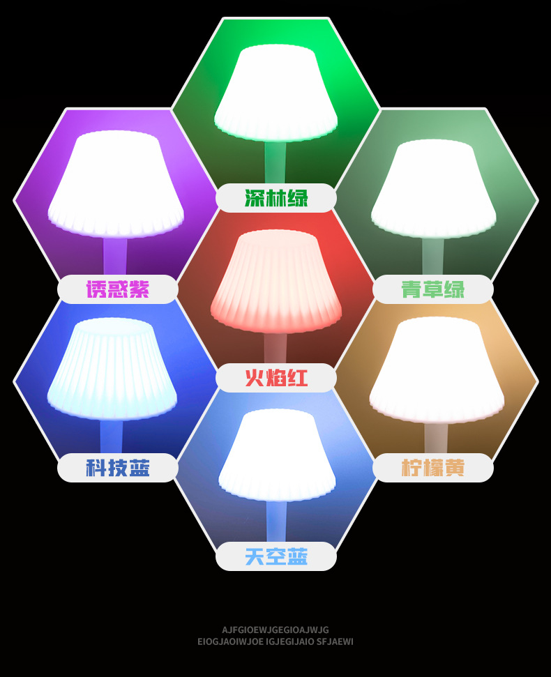 Intelligent voice-controlled bedside lamp with adjustable color, multi-functional socket, complimentary phone stand and USB interface pic 10