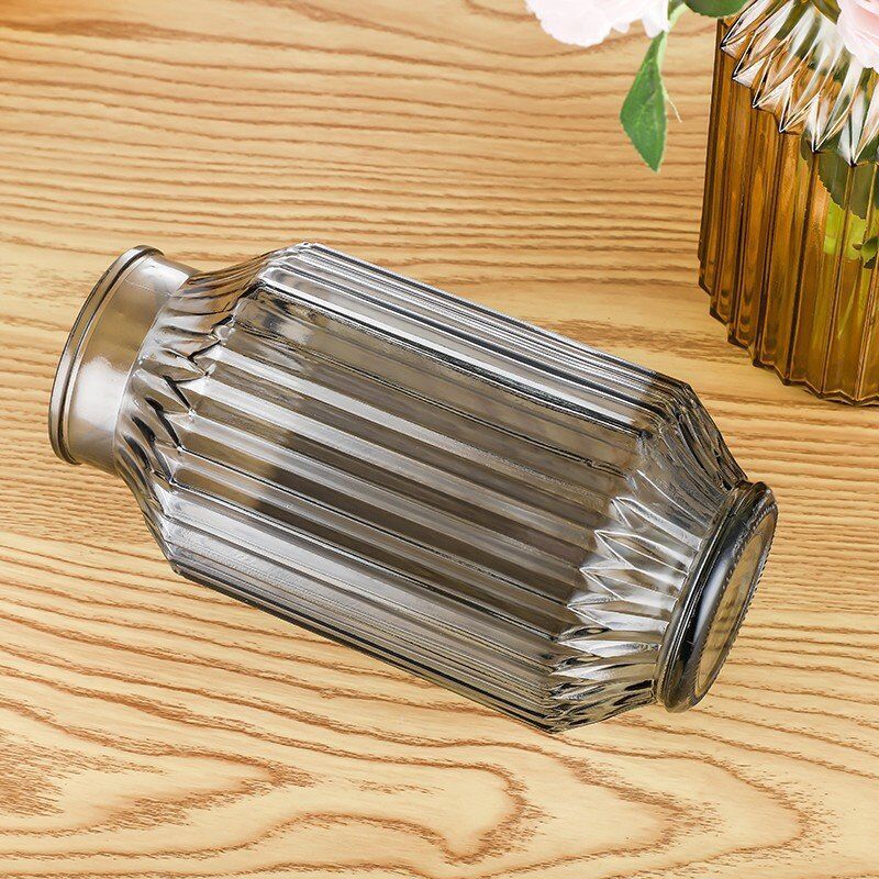 欧式简约透明玻璃花瓶水养郁金香百合花专用客厅插花瓶摆件家用欧式简约透明玻璃花瓶水养郁金香百合花专用客厅插花瓶摆件家用详情7