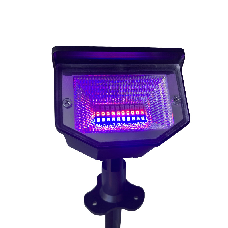 Cross-border Amazon exclusive seven-color solar garden lights, floor-standing yard, no wiring required, automatic solar lights pic 9