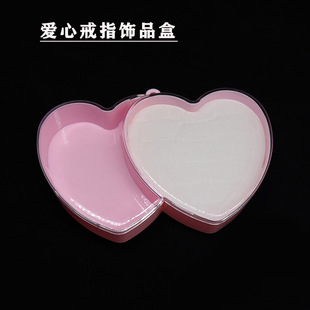 饰品盒PS塑料归纳盒 首饰珠宝样品展示盒高透明6.12.24格厂家详情11