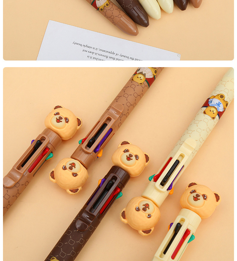 [midsails stationery SOFUN] ilustrador Nandy bear ZF2673 ocho colores pulsar bolígrafo mano tienda bolígrafo al por mayor pic 15
