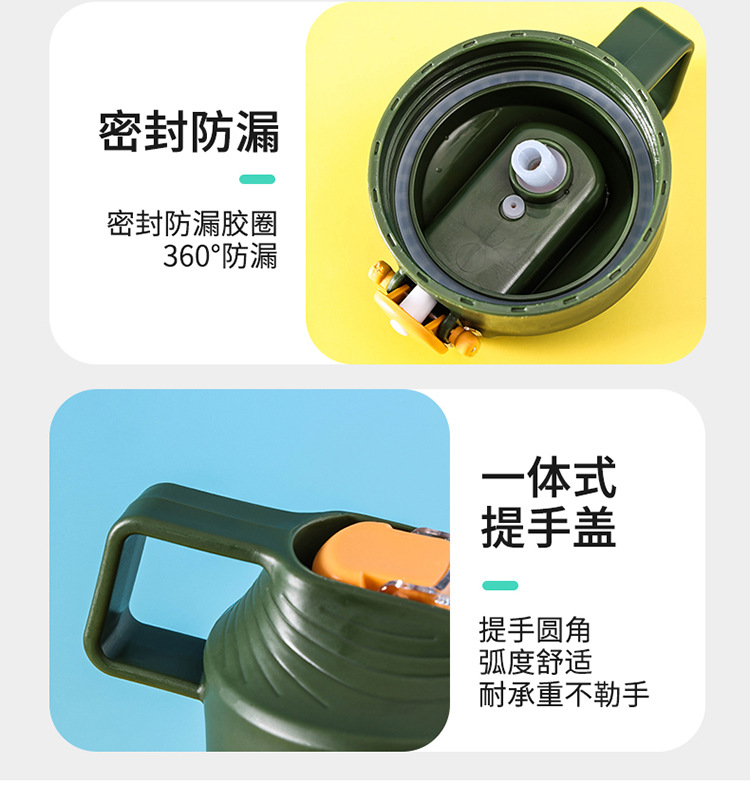 X49-B11-11大容量塑料水杯弹跳吸管杯便携手提户外运动健身旅行水杯可DIY详情12