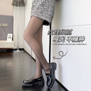 2023款打底裤双层光腿神器女批发黑丝加绒打底袜秋冬加绒加厚连裤袜女详情4