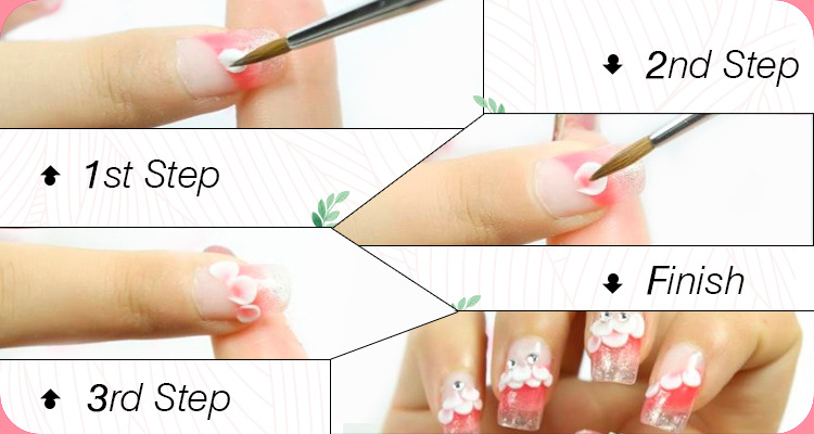E&A 4D Stereoscopic Phototherapy Nail Art Carved Clay Carved Flower Glue 24-color exclusive for export pic 8