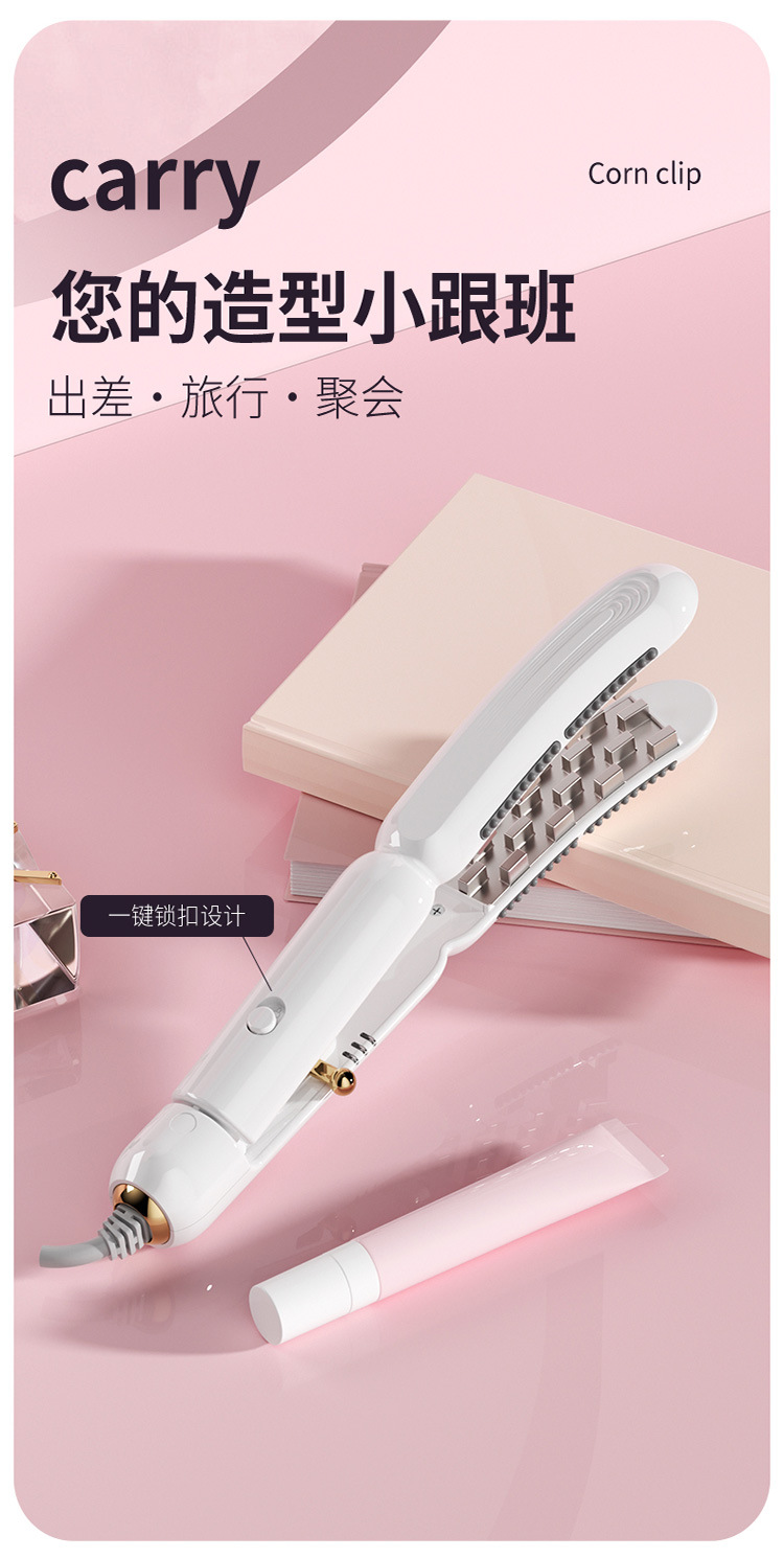 New corn-shaped curling irons with negative ions that do not harm hair, fluffy-shaped curling irons, and high skull top fluffy-shaped curling irons pic 14