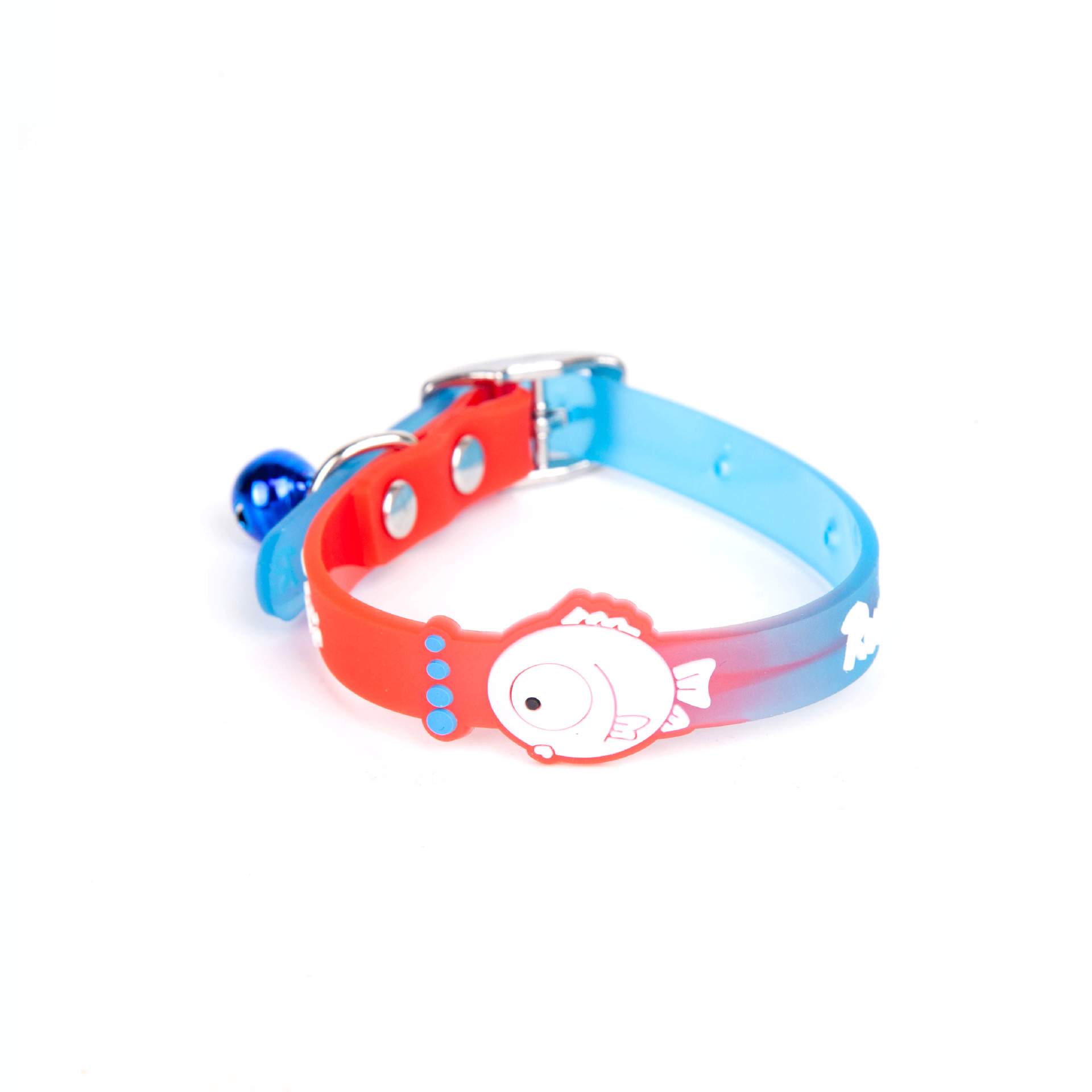 مصنع طوق السيليكا السميك ذو السبعة ألوان للكلاب الصغيرة pic 3