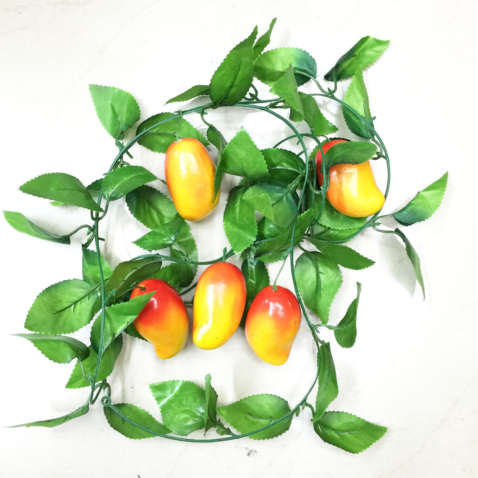 Artificial flowers, artificial lawns, artificial trees, artificial flowers, artificial lawns, artificial trees, tall flower factory, artificial fruits, vegetables, vines, various styles, fruit vines, wall-hanging vines, vines, vines, Yiwu pic 5