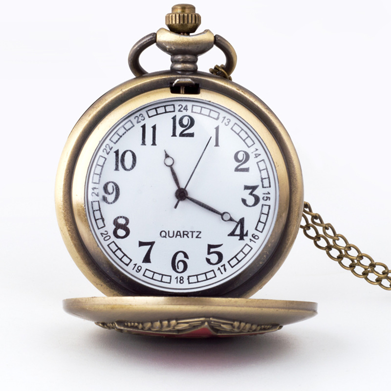 Chinese-style retro bronze-colored large pocket watches, tourist attraction souvenirs, old-fashioned hanging watches, gift watches wholesale pic 16
