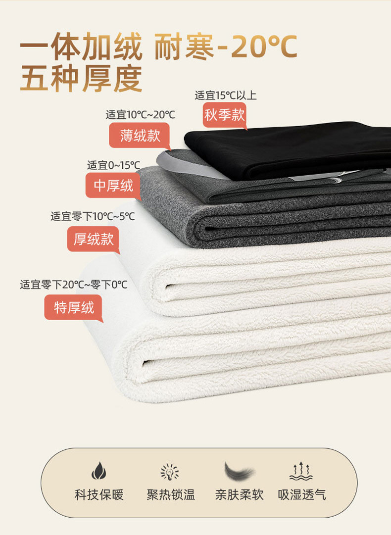 秋冬鲨鱼裤紧身高腰收腹提臀芭比裤黑色外穿瑜伽加绒打底裤女批发详情11