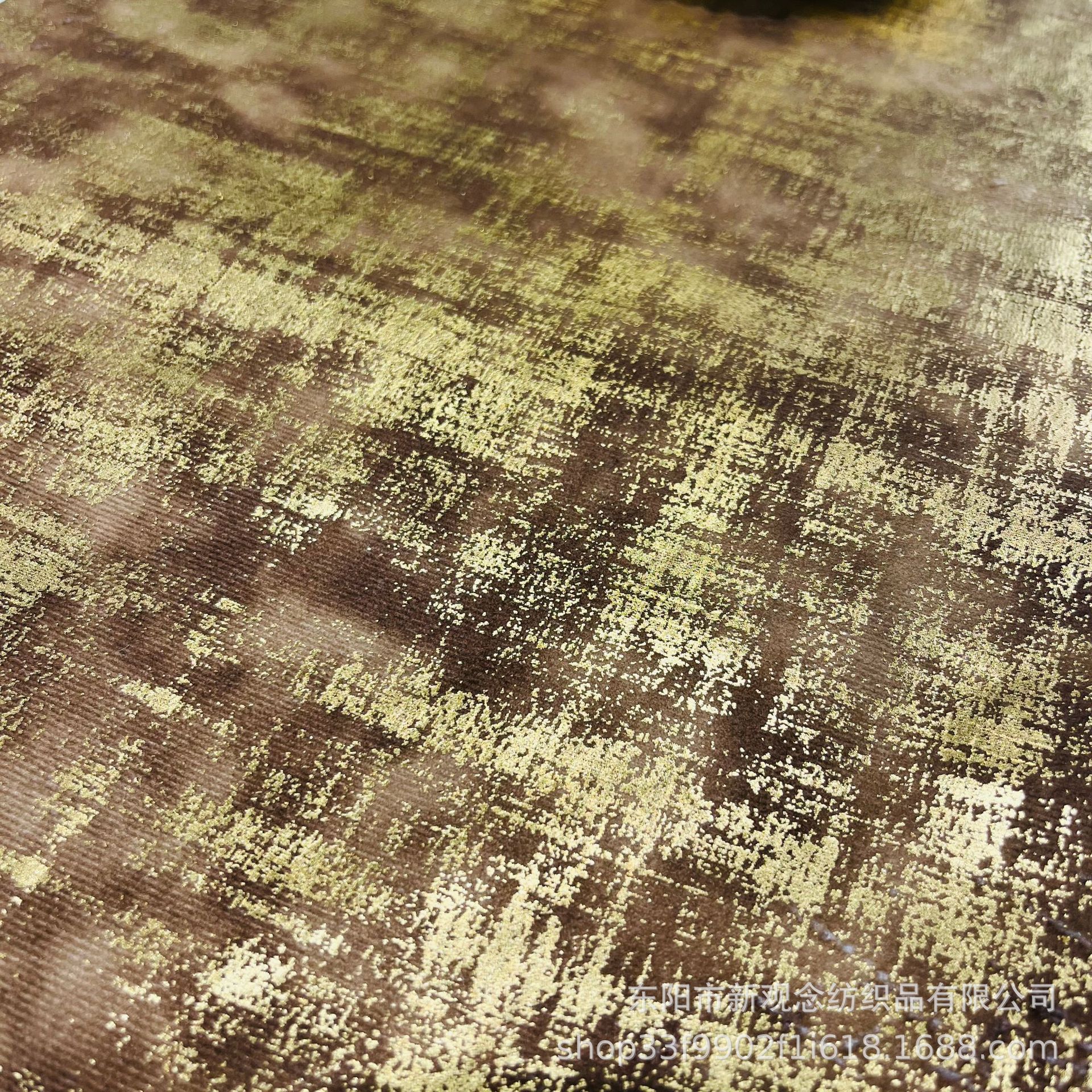 新款加工定制加厚绒布烫金日式桌旗酒店床旗流苏茶几台布厂家直销详情5