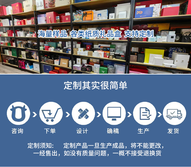 Wholesale of high-end magnetic flip cover jewelry packaging boxes, stud jewelry boxes, ring and necklace storage boxes, bracelet and accessory boxes pic 2