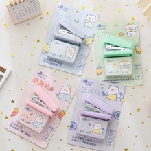 Ins-style cartoon transparent pusher, learning and office materials organization and fixation device, creative traceless document binding clip pic 17