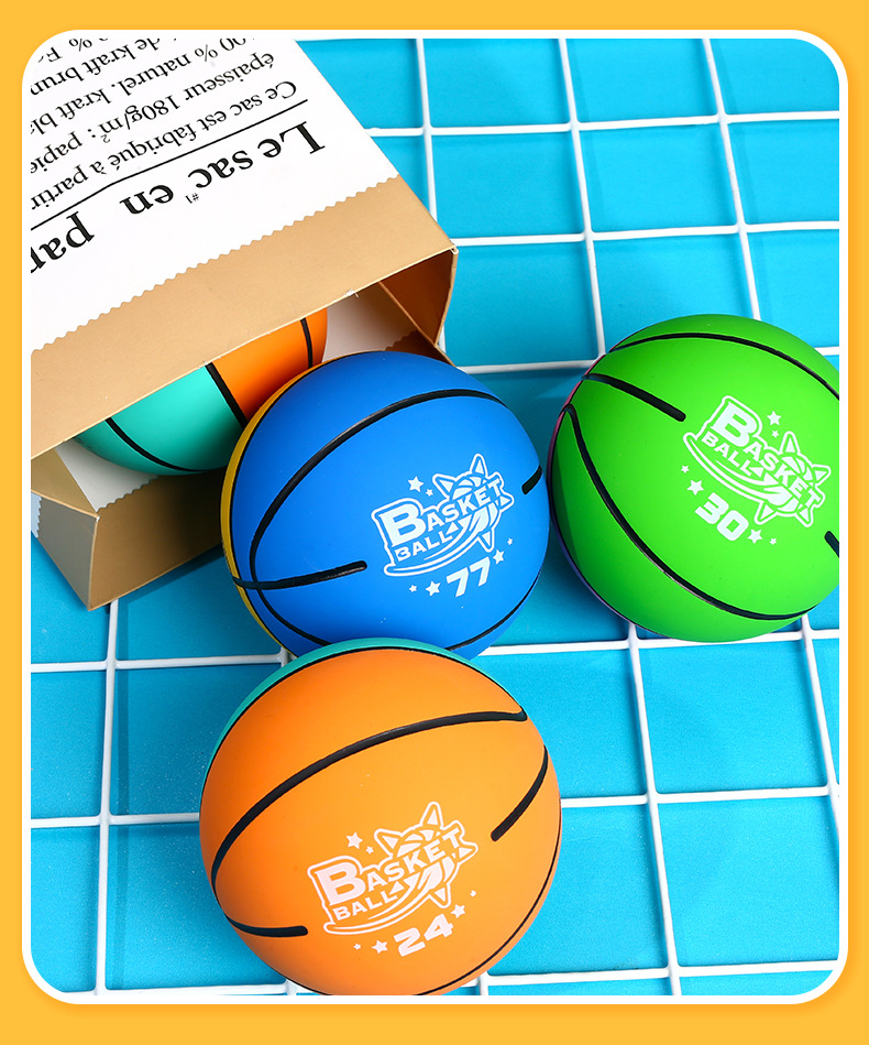 空心高弹力球儿童橡胶减压室内静音仿真皮球学生玩具球批发厂家详情13