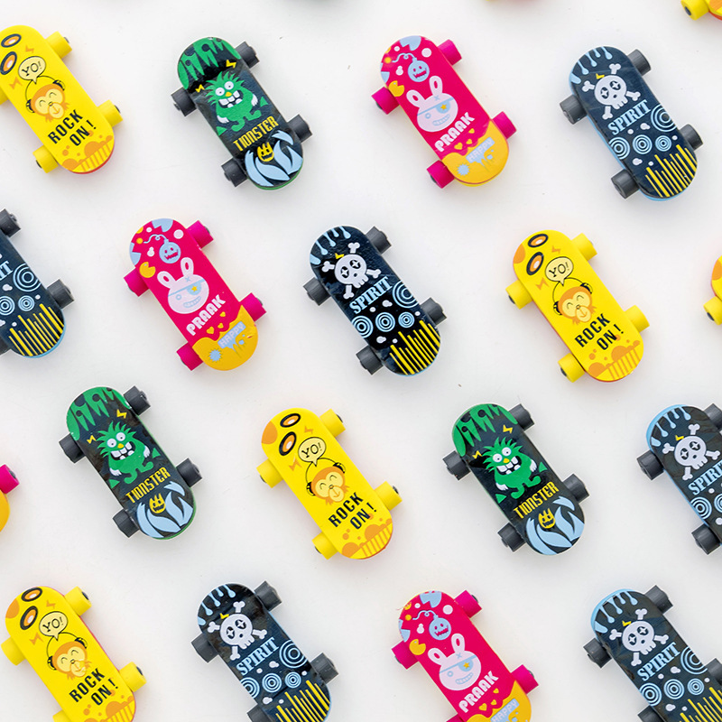 Wholesale manufacturer of creative cartoon scooters, cute erasers, student erasers, stationery and school supplies pic 5