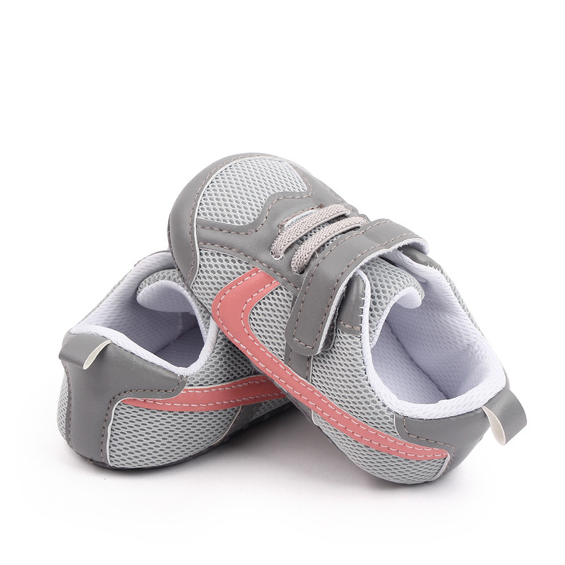 3-6-12 months old baby shoes: Comfortable and breathable mesh baby shoes, anti-slip soft-soled walking shoes M22-3 pic 12