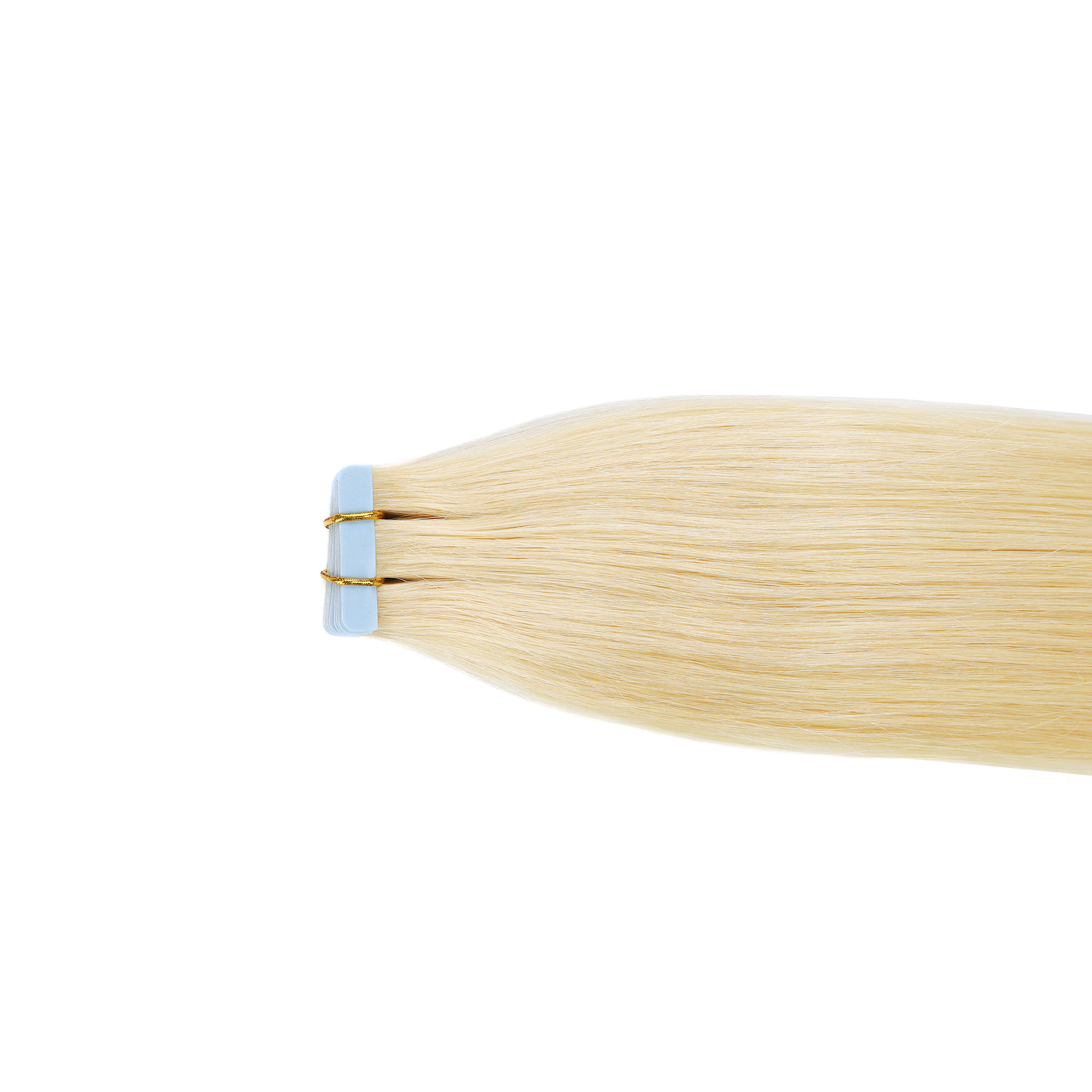 Peluca de cabello humano 613# cinta recta de hueso en el cabello extensión de película pelo pic 7