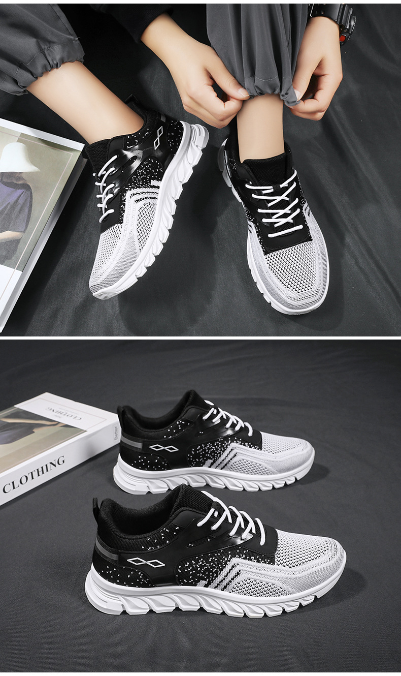 鞋子男秋季新款时尚运动男鞋软底透气休闲鞋潮流学生鞋厂家代发详情15