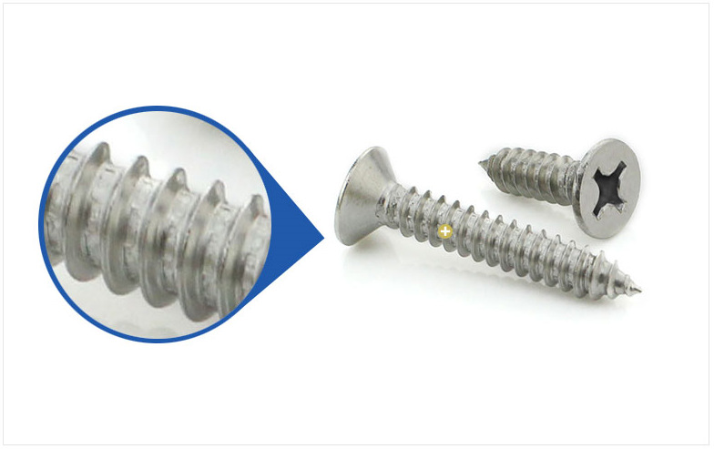 304 stainless steel self-tapping screws, cross countersunk self-tapping screws, self-tapping nails M2, M2, M2, M3, M4, M2.2, M5, M6 pic 10