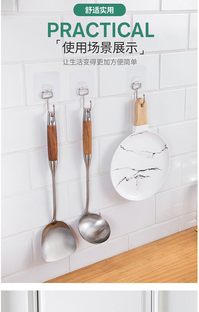 不锈钢挂钩贴强力粘钩墙面上多功能衣架挂钩学生宿舍门后厨房粘钩详情30