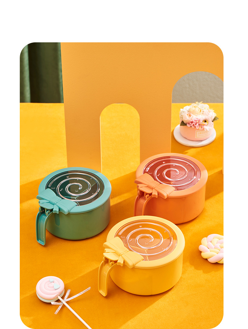 New household lollipop seasoning box, kitchen creative covered seasoning storage box, divided into style flavor jars and seasoning jars pic 16