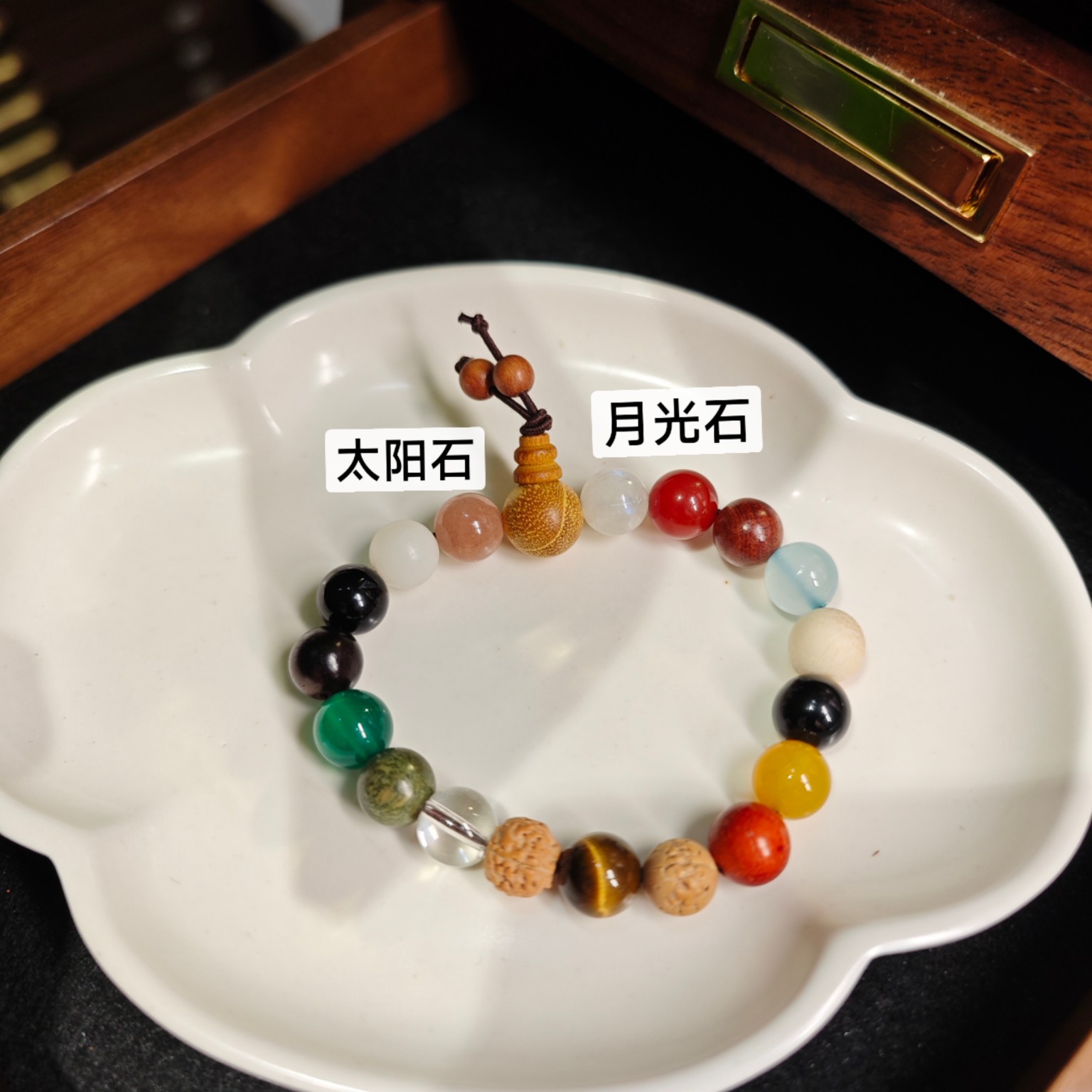 18-seed bracelet, hand-held 18-seed Bodhi bracelet, female Bodhi bracelet, 18-seed multi-treasure Buddhist prayer beads, commemorative jewelry pic 7