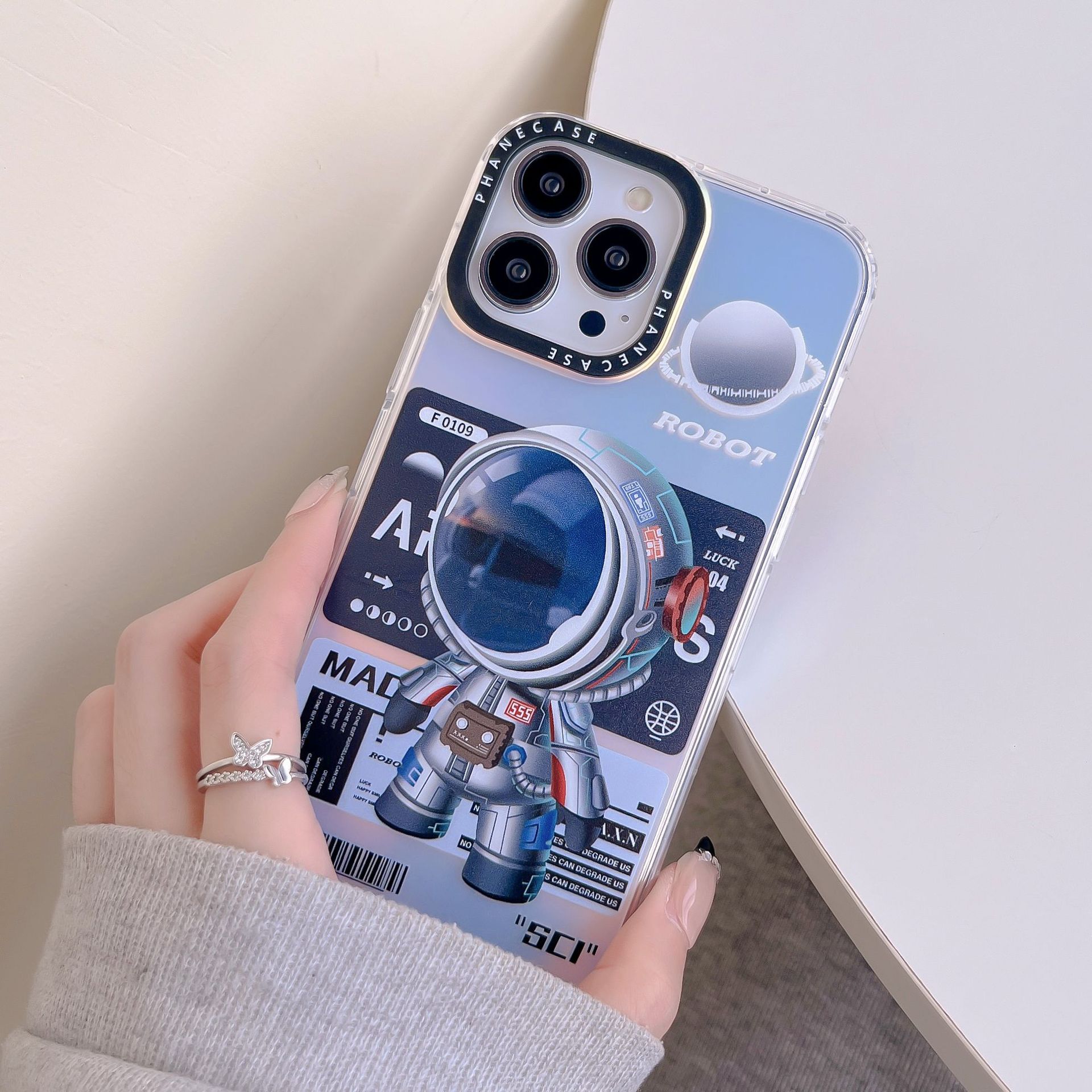Laser Cartoon 14 is suitable for iPhone14Promax and iPhone 13Pro phone cases. 12 Personalized and 11 shockproof XSMAX pic 18