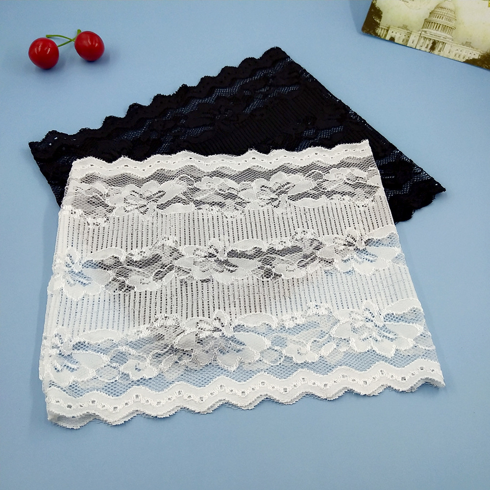 Student single-layer lace without inner lining, transparent strapless, soft, light, breathable, short, fully transparent wrap, one-line bust pic 6