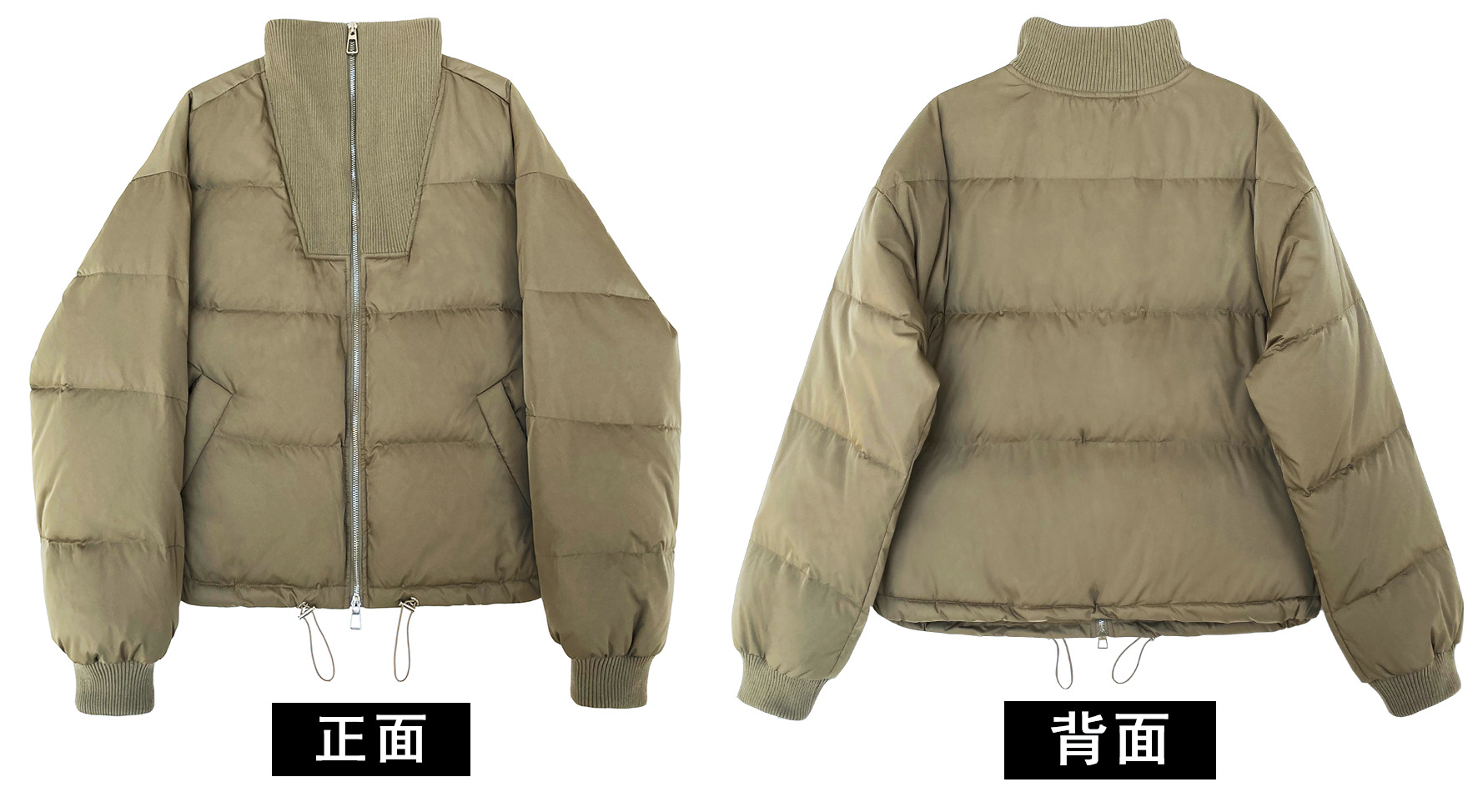 Luxi 2022 New Design sense stand-up collar short Down jacket for petite women 90, white duck down jacket Y33 pic 15