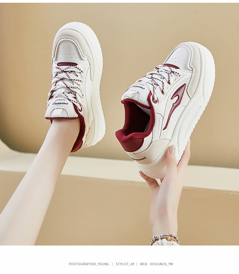 2024秋季小白鞋新款韩版ins女学生厚底增高运动板鞋休闲街拍Q1808详情17