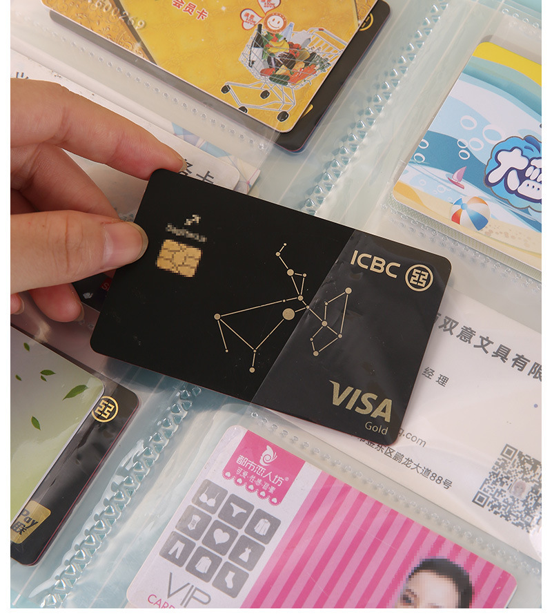 卡册收藏册四宫格照片纪念收纳册diy相册本大容量照片卡片收集册详情13