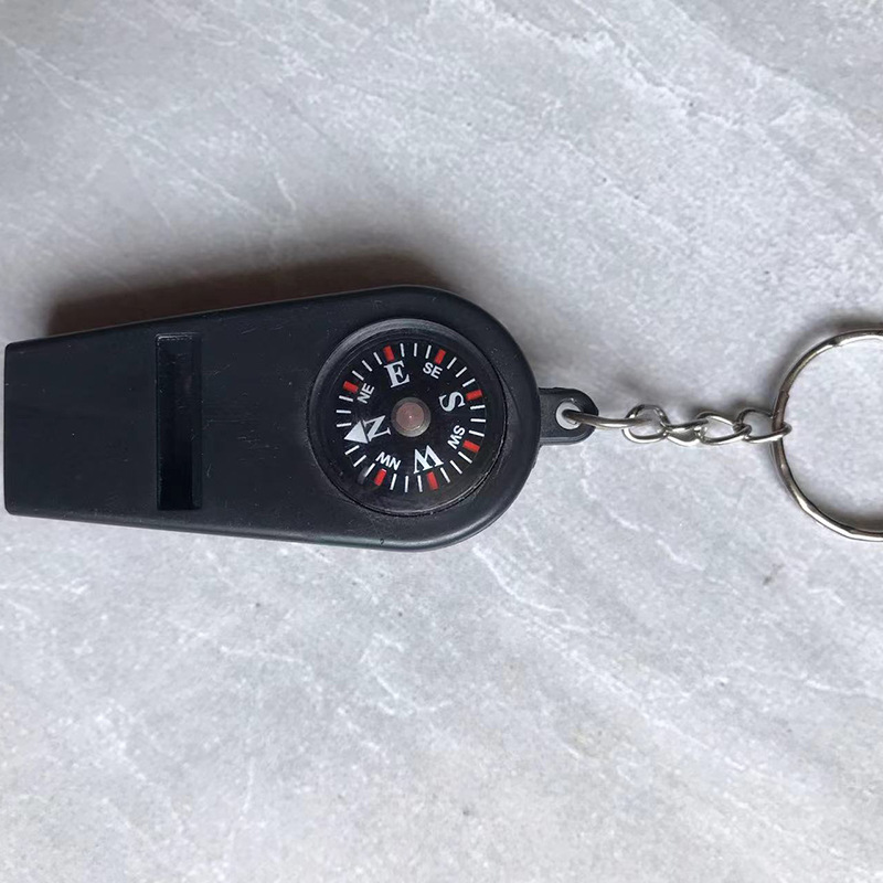 New mini models available in multiple colors, convenient to hang keychains, 2-in-1 whistle, car, home, outdoor compass pic 6