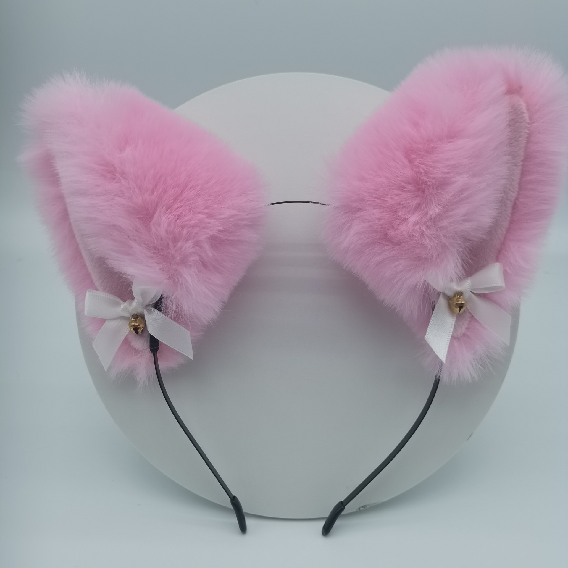 Amazon cross-border cat ear bell hair band, one-piece hair accessory, fox ear accessory, animal ear, cat ear hair clip pic 2