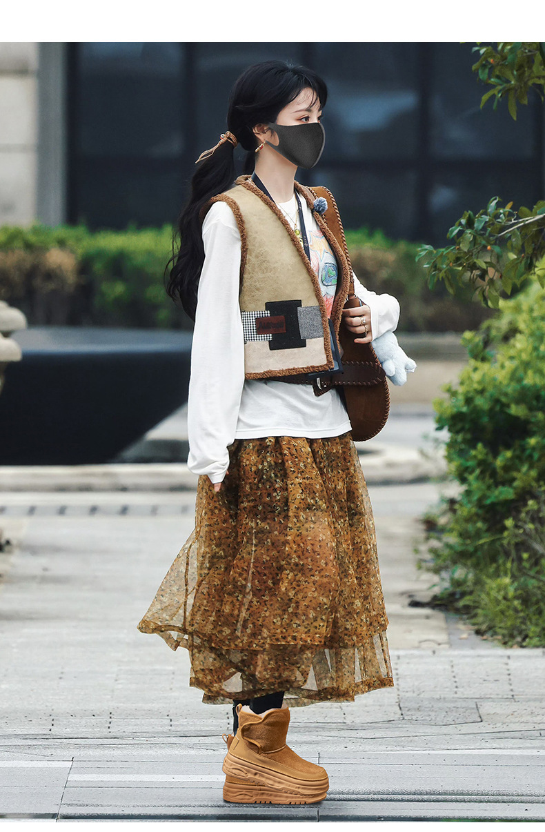 真皮羊毛雪地靴女2024冬季新款厚底增高女靴保暖加绒靴子休闲棉靴详情15