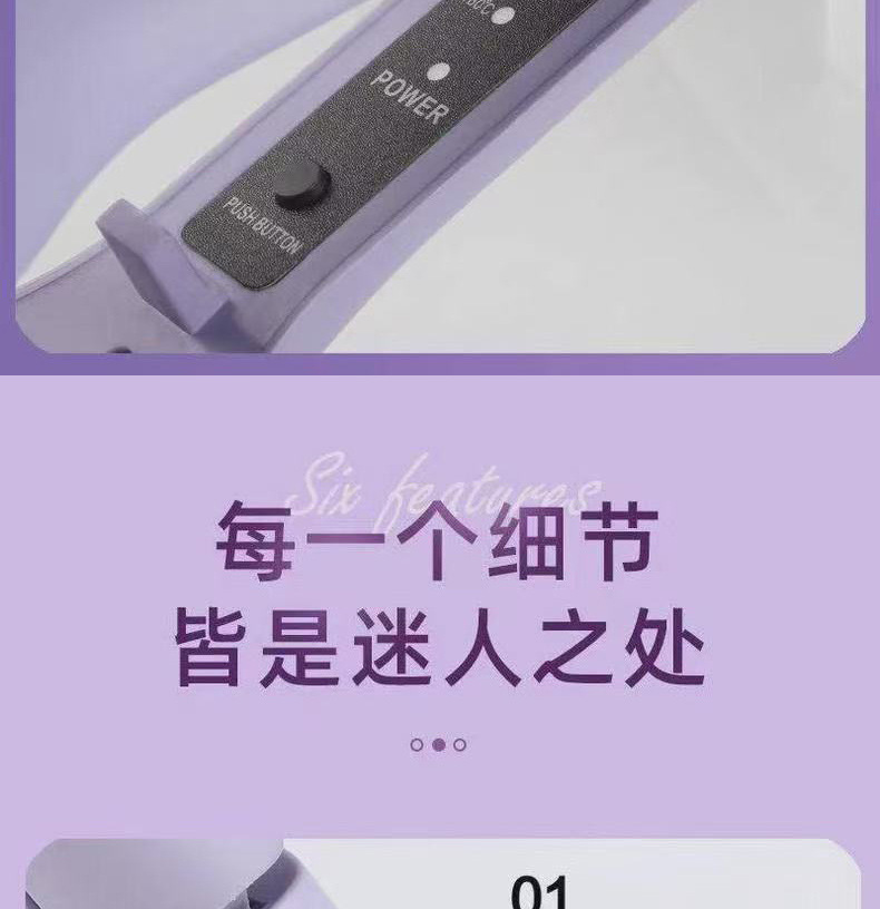 Egg roll head curling iron 32mm large roll cake sandwich short hair water ripple styling without damaging hair factory supply chain wholesale pic 12