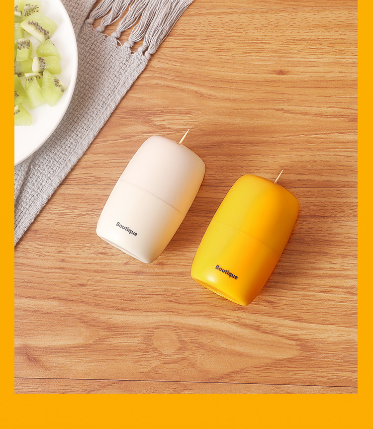 The toothpick box is a creative, light luxury and fashionable living room coffee table that automatically pops out with a press function. It is also a portable and portable toothpick holder pic 11