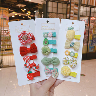 韩国女童糖果色毛巾圈儿童发饰批发可爱发绳发圈女小号橡皮筋头绳详情24